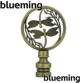 Blueming2 โคมไฟลูกบิด รูปแมลงปอคู่ สีทอง 1-3/8 นิ้ว