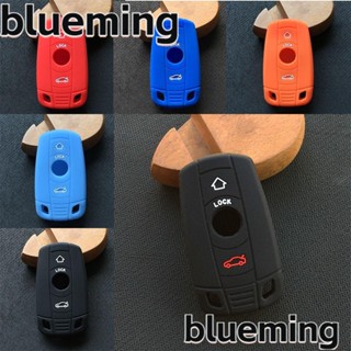 Blueming2 ปลอกกุญแจรีโมตรถยนต์ ซิลิโคน อุปกรณ์เสริม สําหรับ BMW E90 E92 E91 E87 X5 E70 X6 320i 116i E84 X1 E70 E71