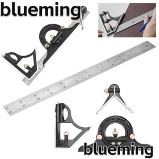 Blueming2 ไม้บรรทัดวัดมุม ปรับได้ 3 In 1 300 มม.