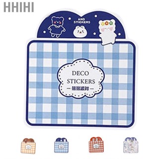 Hhihi 40PCS/Pack Notebook Decorative  Washi Cute Lovely Portable Strong Adhesive DIY Accessory