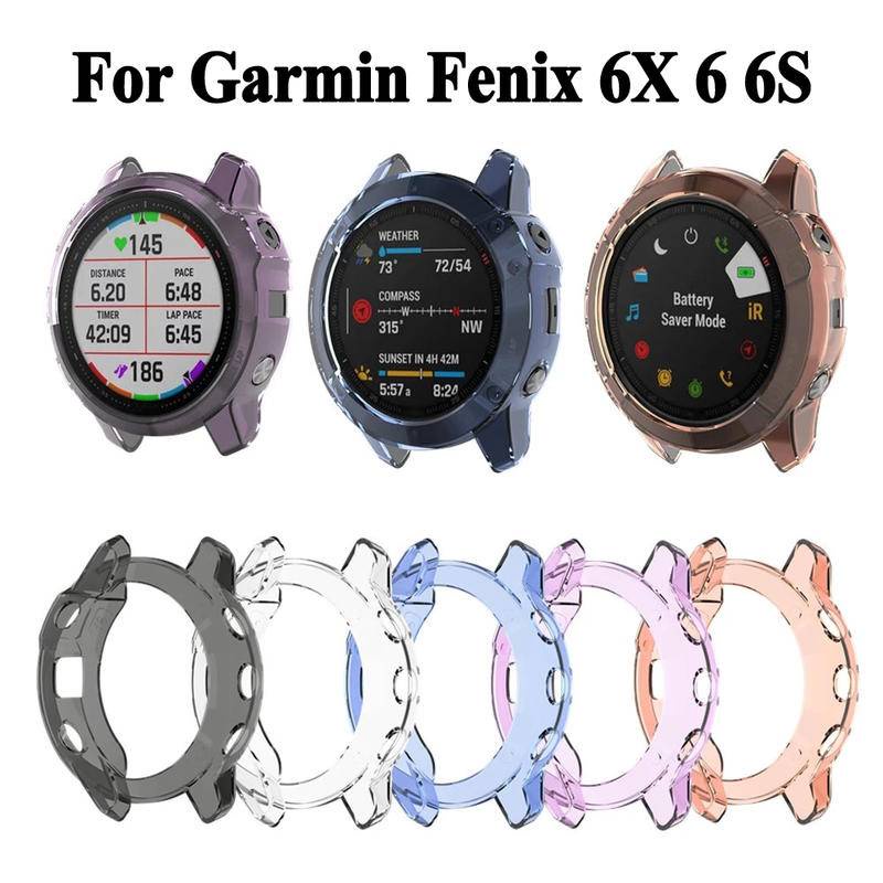 Tpu สําหรับ Garmin Venu Smartwatch Protector กรอบสําหรับ Fenix 6 6S 6X Pro 5 5S 5X Plus 7 7S 7X Soft