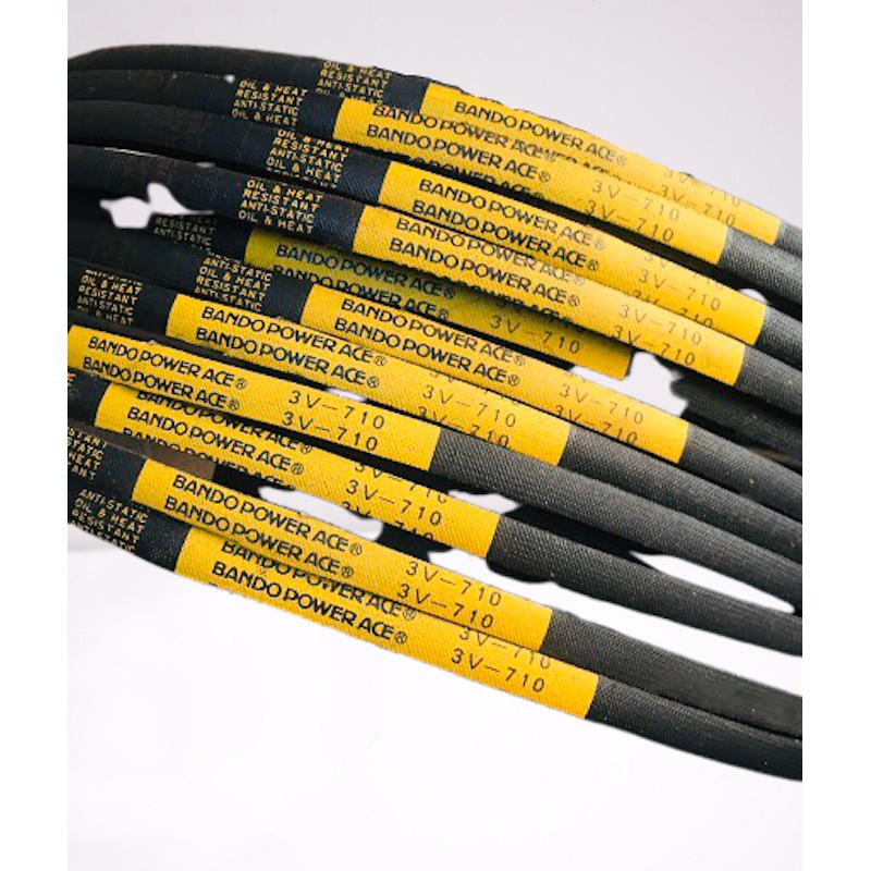 BANDO 3V800 3V850 Industtri POWER ACE Mesin มอเตอร์เข็มขัดคอมเพรสเซอร์พัดลมเข็มขัด - BANDO POWER ACE