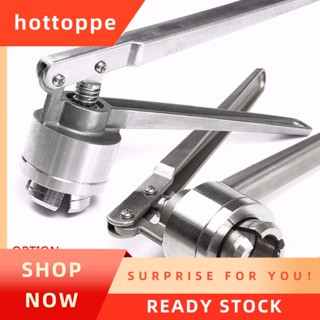 【hottoppe】เครื่องซีลมือกด สเตนเลส 20 มม. สําหรับฝาพับอลูมิเนียม