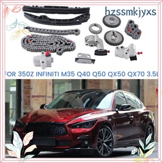 Vq35hr HJ-49175 ชุดโซ่ราวลิ้น แบบเปลี่ยน สําหรับ 350Z Infiniti M35 Q40 Q50 QX50 QX70 3.5L