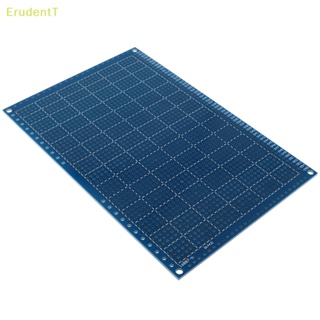 [ErudentT] บอร์ดวงจรทดลอง PCB ด้านเดียว สีฟ้า 10*15 ซม. 1 ชิ้น [ใหม่]