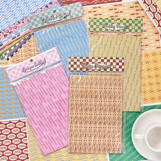 Mohamm แผ่นกระดาษคราฟท์ ลายจุด สีขาว สําหรับตกแต่งสมุดภาพ DIY 30 แผ่น