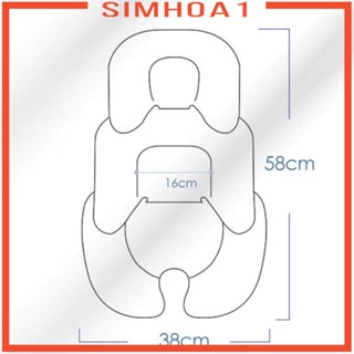 [Simhoa1] เบาะรองนั่งเด็ก เบาะรองนั่ง แบบหนา สําหรับรถยนต์