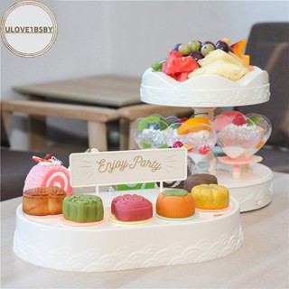 Ulove1bsby แผ่นแสดงซูชิ และขนมหวาน แบบหมุนอัตโนมัติ 1 ชิ้น