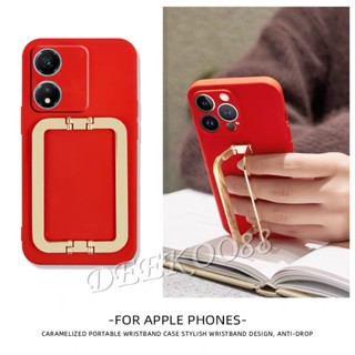 พร้อมส่ง เคสโทรศัพท์มือถือ ซิลิโคนนิ่ม พร้อมแหวนขาตั้งโลหะ สําหรับ Honor X6a X5 Plus 90 Lite Pro 5G 4G X5+ HonorX6a HonorX5 2023