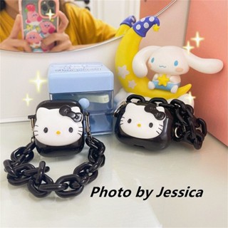 Hello Kitty 3D การ์ตูนหูฟังบลูทูธชุดสำหรับ AirPods แฟชั่นเคสน่ารักใช้ได้กับเคสหูฟังของ Apple เปลือกหูฟังสำหรับ Apple Soft Touch mimay