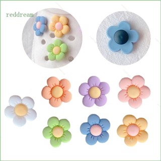 Redd จี้รูปดอกไม้ สีแดง DIY อุปกรณ์เสริม สําหรับรองเท้า 14 ชิ้น