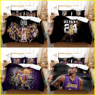 Yb3 Kobe Bryant ชุดเครื่องนอน ผ้าปูที่นอน ปลอกหมอน ผ้าห่ม ซักทําความสะอาดได้ สําหรับบ้าน ห้องนอน หอพัก BY3