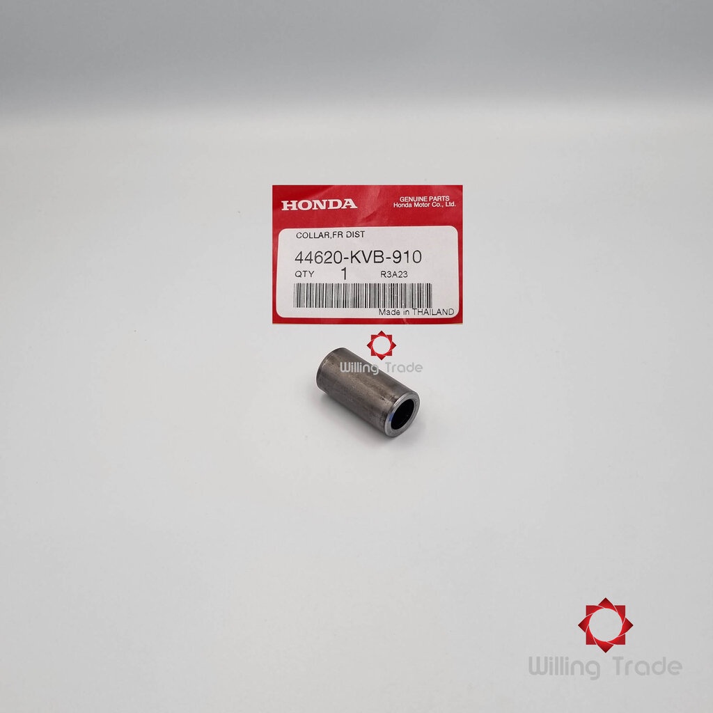 0637_HO. ปลอกรองเพลาล้อหน้า (WX465) HONDA: (44620-KVB-910): CLICK125I 2014 ... แพ๊คละ 1 ชิ้น... [แท้