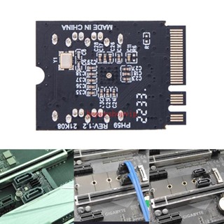 อะแดปเตอร์การ์ดฮาร์ดดิสก์ HSV M2 เป็น SATA3 0 JMB582 ชิป KEY A + E M 2 เป็นตัวแปลง PCI-E3 0