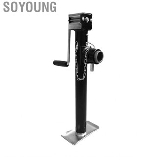 Soyoung Side Crank Trailer Jack  Large Load  Portable Swivel Versatile Rustproof for