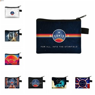 Leota กระเป๋าเป้ใส่เหรียญ มีซิป น้ําหนักเบา จุของได้เยอะ ลายเกม Starfield สําหรับเด็ก