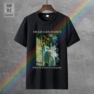 เสื้อยืด ลาย Dead Can Dance Within The Realm Of A Dying Sun สีดํา สําหรับผู้ชาย