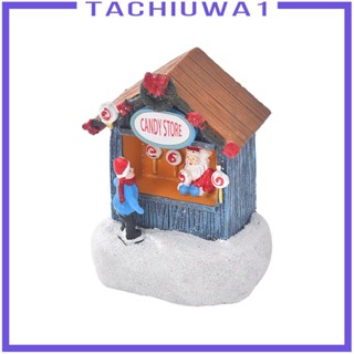 [Tachiuwa1] บ้านคริสต์มาสเรืองแสง สําหรับตกแต่งบ้าน ออฟฟิศ