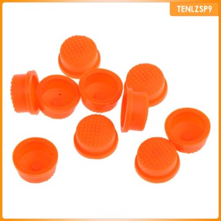 [tenlzsp9] ฝาครอบปุ่มสวิตช์ไฟฉาย LED 10 ชิ้น