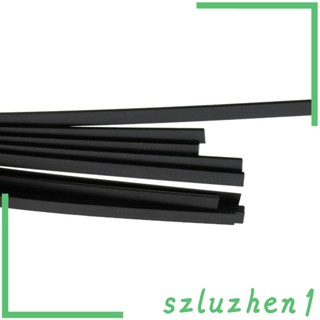 [Szluzhen1] แถบ ABS สีดํา สําหรับกีตาร์อะคูสติก 10 ชิ้น