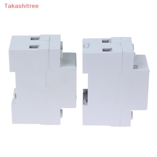 (Takashitree) รีเลย์ป้องกันแรงดันไฟฟ้าใต้แรงดันไฟฟ้า 40A 63A 220V ปรับได้ 1 ชิ้น