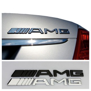 Amg สติกเกอร์โลโก้ 3D สําหรับติดตกแต่งรถยนต์