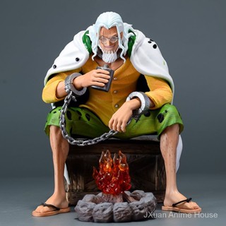 [High-Quality Version] โมเดลฟิกเกอร์ One Piece BT Seated Rayleigh Statue 4ICU สําหรับตกแต่ง พร้อมส่ง