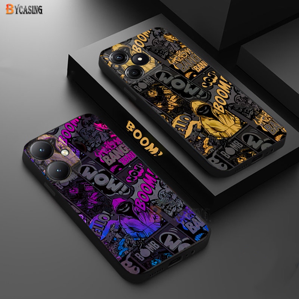 เคสโทรศัพท์มือถือแบบนิ่ม ลายการ์ตูนอะนิเมะ Dark Souls Boom Graffiti BY สําหรับ Realme Note 50 C53 C5