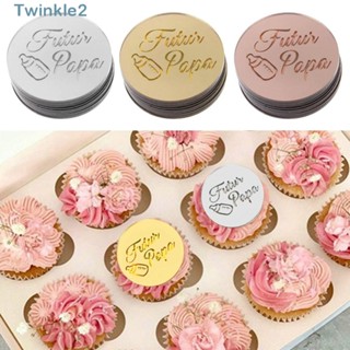 Twinkle ธงอะคริลิค สําหรับตกแต่งเค้ก 10 ชิ้น