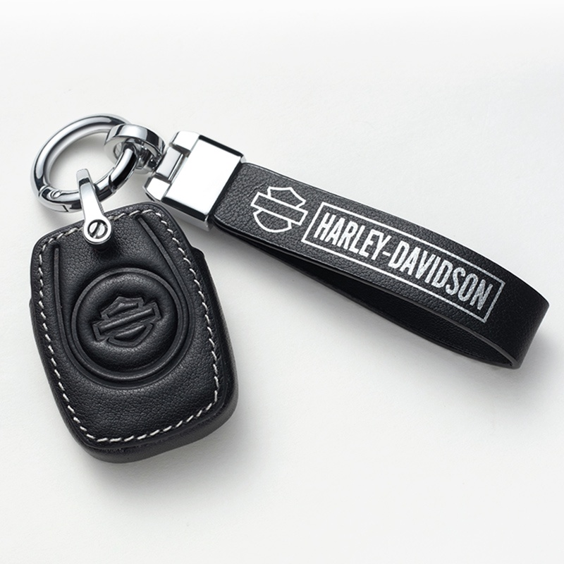 Motorcycle Key Cover SportsterS RA1250S Nightster 975 Key Genuine Leather Protective Case