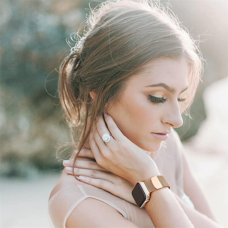 Band สําหรับสายนาฬิกา 42 มม.46 มม.44 มม.40 มม.45 มม.41 มม.38 มม.45 44 มม.สร้อยข้อมือ Series 11 10 9 3 4 5 6 SE 7 8 Ultra 3/2 49 มม. - รูปที่ 3