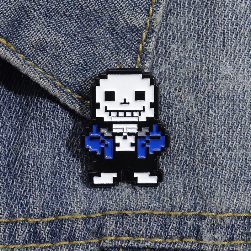 Undertale Game Series เข็มกลัดเคลือบ ลายการ์ตูน ของขวัญ สําหรับเพื่อน