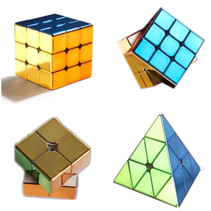 Shengshou ลูกบาศก์แม่เหล็ก 2x2 3x3 พีระมิด ของเล่นสําหรับเด็ก