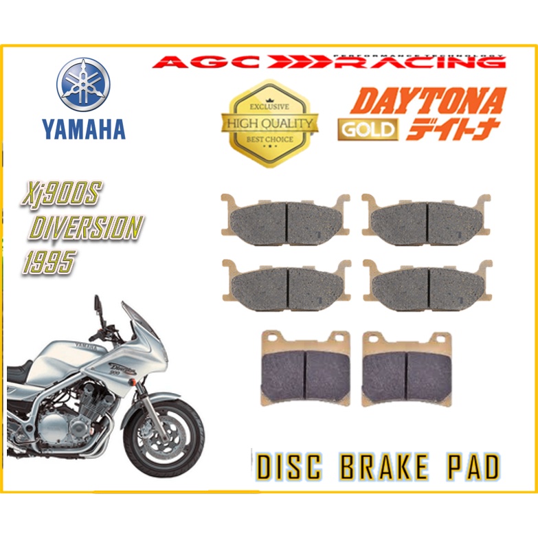ผ้าเบรค YAMAHA DISC XJ900 S DIVERSION 1995 คุณภาพทอง