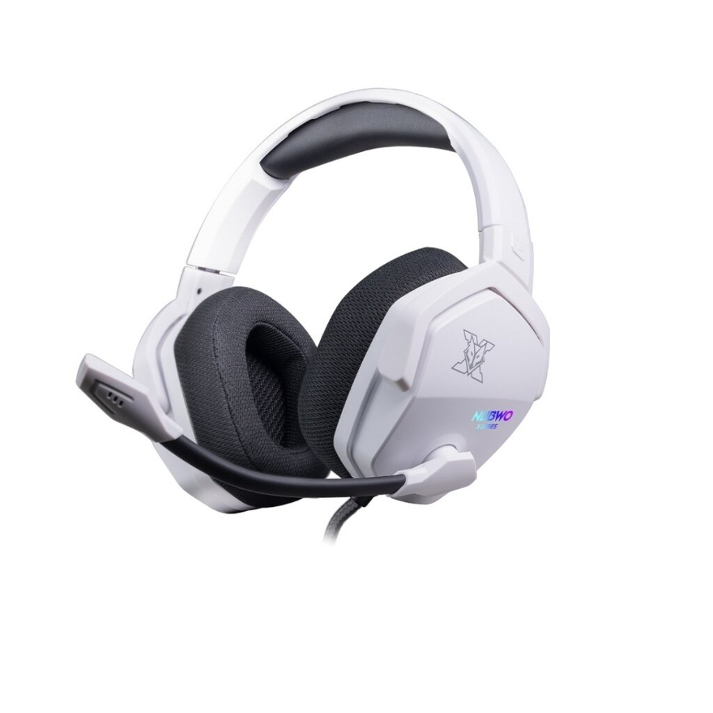 HEADSET (หูฟัง) NUBWO HARDCORE X99 (USB/7.1) WHITE รับประกัน 2 ปี