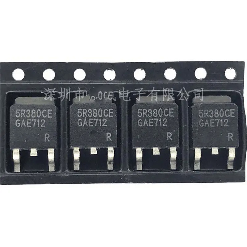 แผ่นแพทช์ VOLF IPD50R380CE 5R380CE TO252 FET N-channel 14.1A 550V TO-252 5 ชิ้น 20 ชิ้น