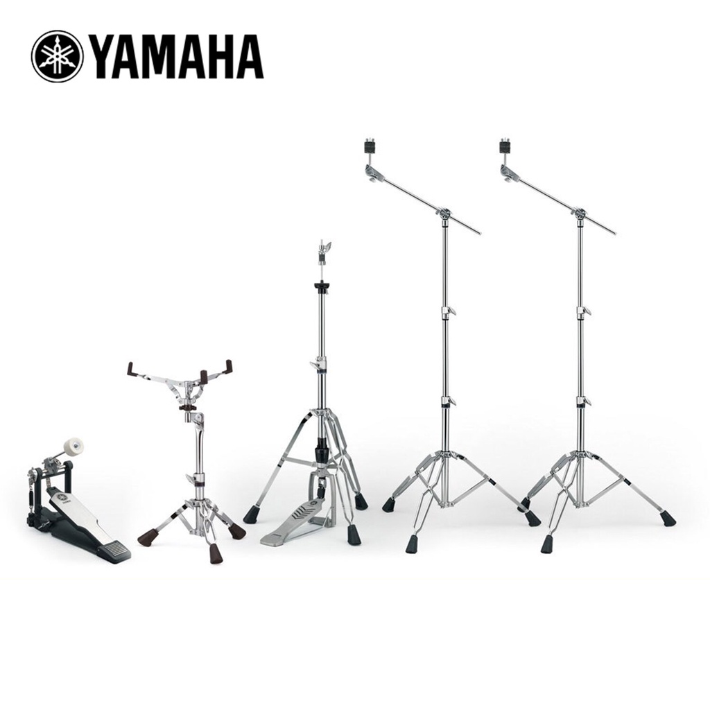 Yamaha® HW880 Crosstown ชุดขาตั้งกลอง ขาตั้งฉาบ น้ำหนักเบา (ุอุปกรณ์ 5 ชิ้น : CS865 x 2, HS850, SS85