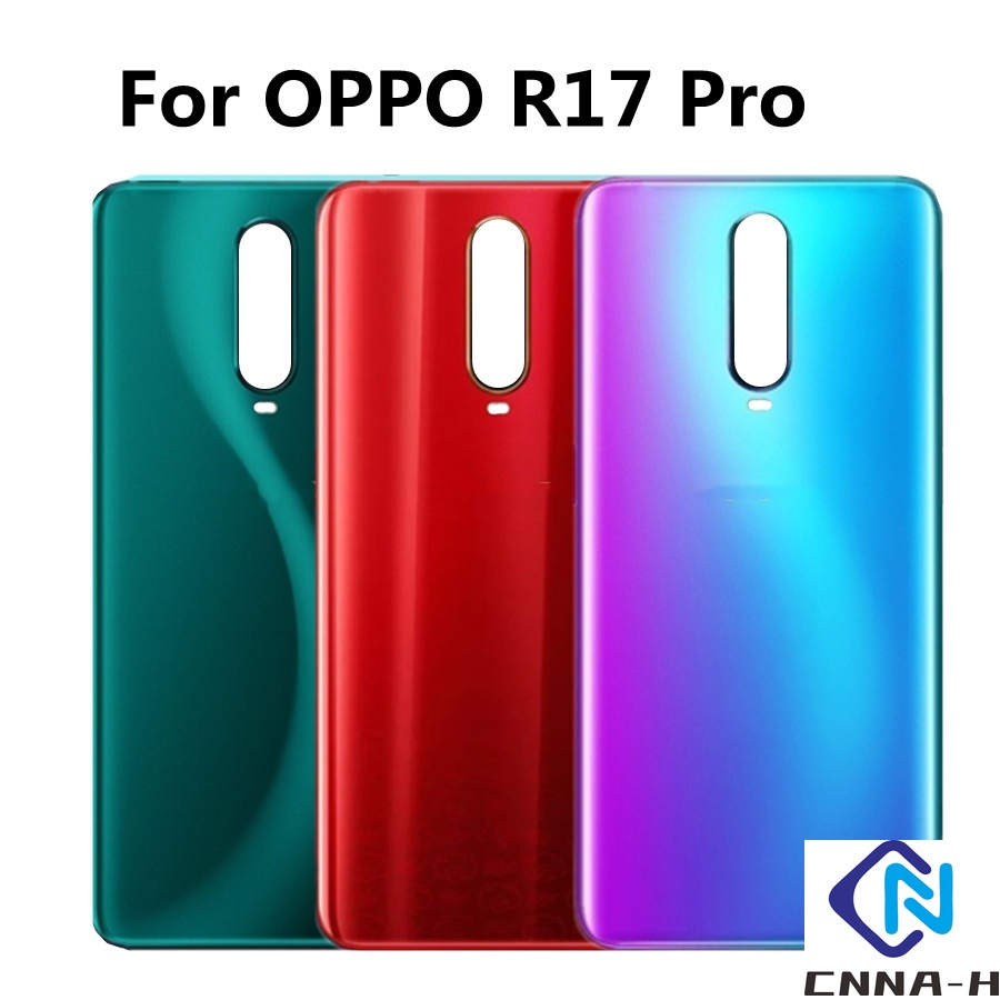ฝาครอบแบตเตอรี่ด้านหลัง 6.4 นิ้ว แบบเปลี่ยน สําหรับ OPPO R17 Pro OPPO R17 Pro R17Pro