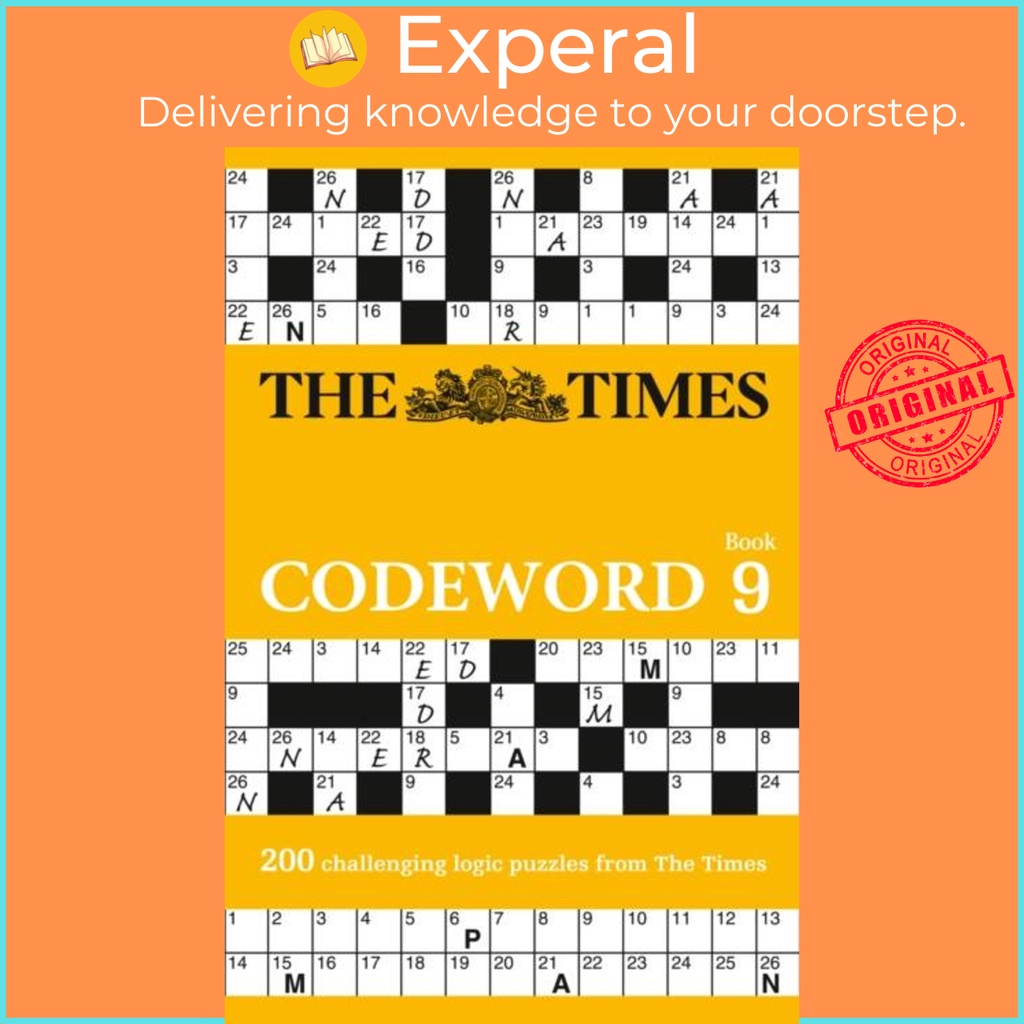 The Times Codeword 9 - 200 Cracking Logic Puzzles โดย The Times Mind Games (ฉบับสหราชอาณาจักรปกอ่อน)
