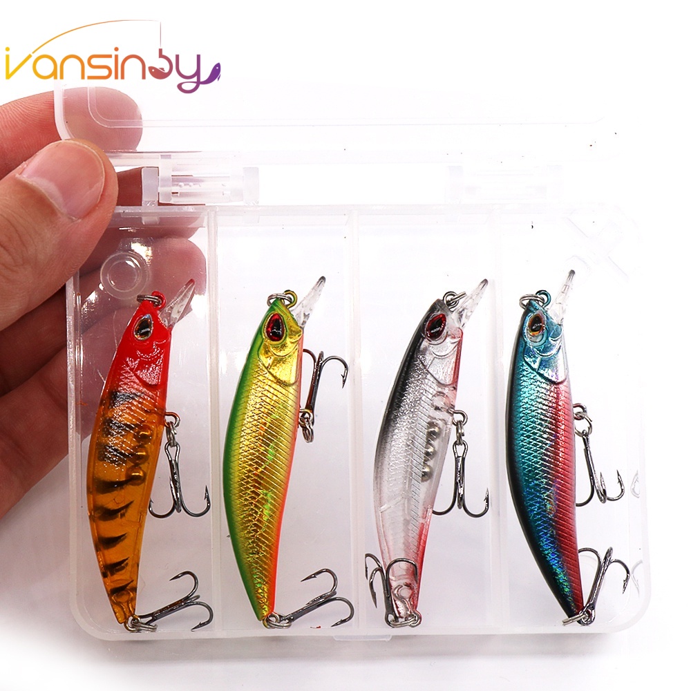 เหยื่อตกปลา 6,5 ซม./5g Sinking Minnow น้ํายาวโยนตกปลา Hard เหยื่ออุปกรณ์ตกปลา