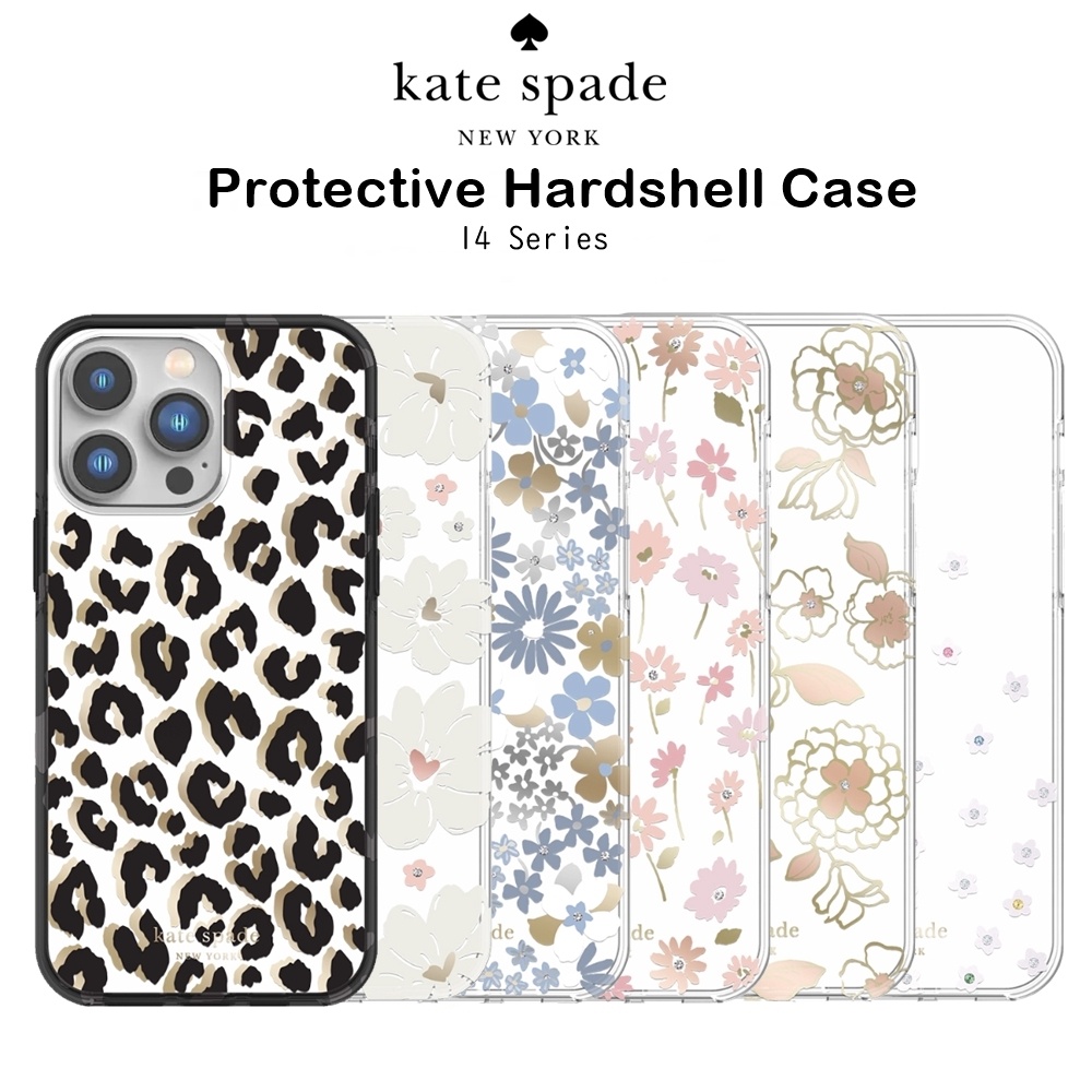Kate Spade Protective Hardshell Case เคสกันกระแทกเกรดพรีเมี่ยม เคสสำหรับ iPhone14/14Plus/14Pro/14Promax (ของแท้100%)