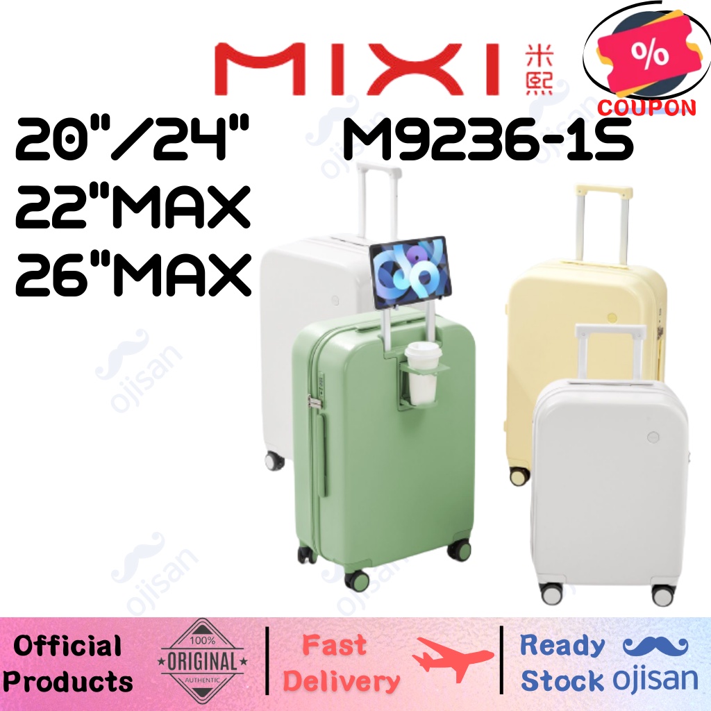 [MIXI] กระเป๋าเดินทางล้อลาก 20 นิ้ว 22 นิ้ว max 24 นิ้ว 26 นิ้ว M9236-1S