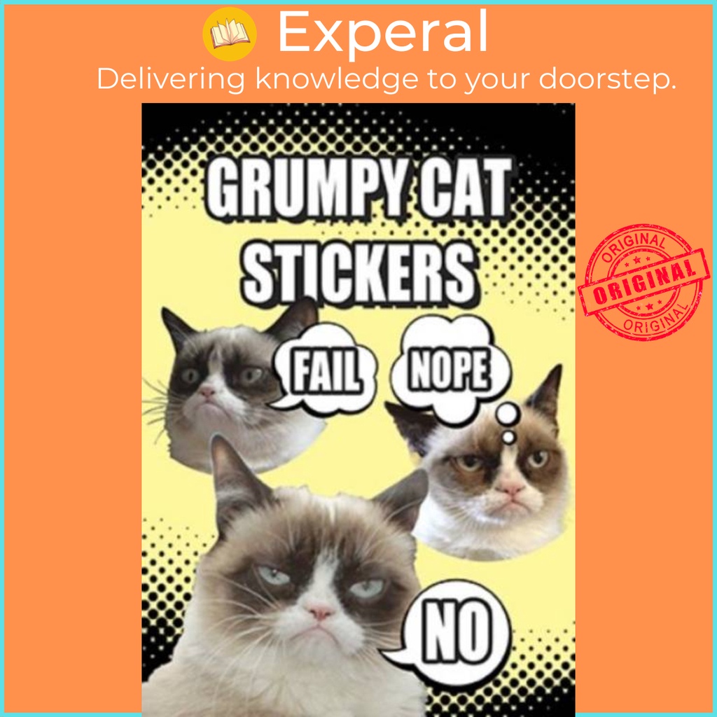 Grumpy Cat Stickers by Grumpy Cat (ฉบับสหราชอาณาจักร ปกอ่อน)