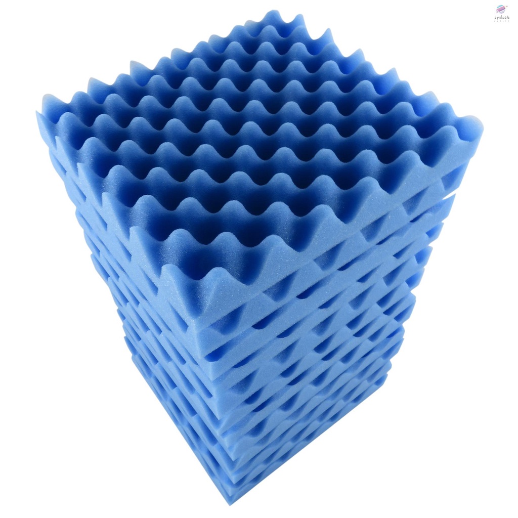 Acoustic Soundproofing Egg Foam Pad Panels for Home Studio Theater - 12PCS 30 * 30 * 5cm