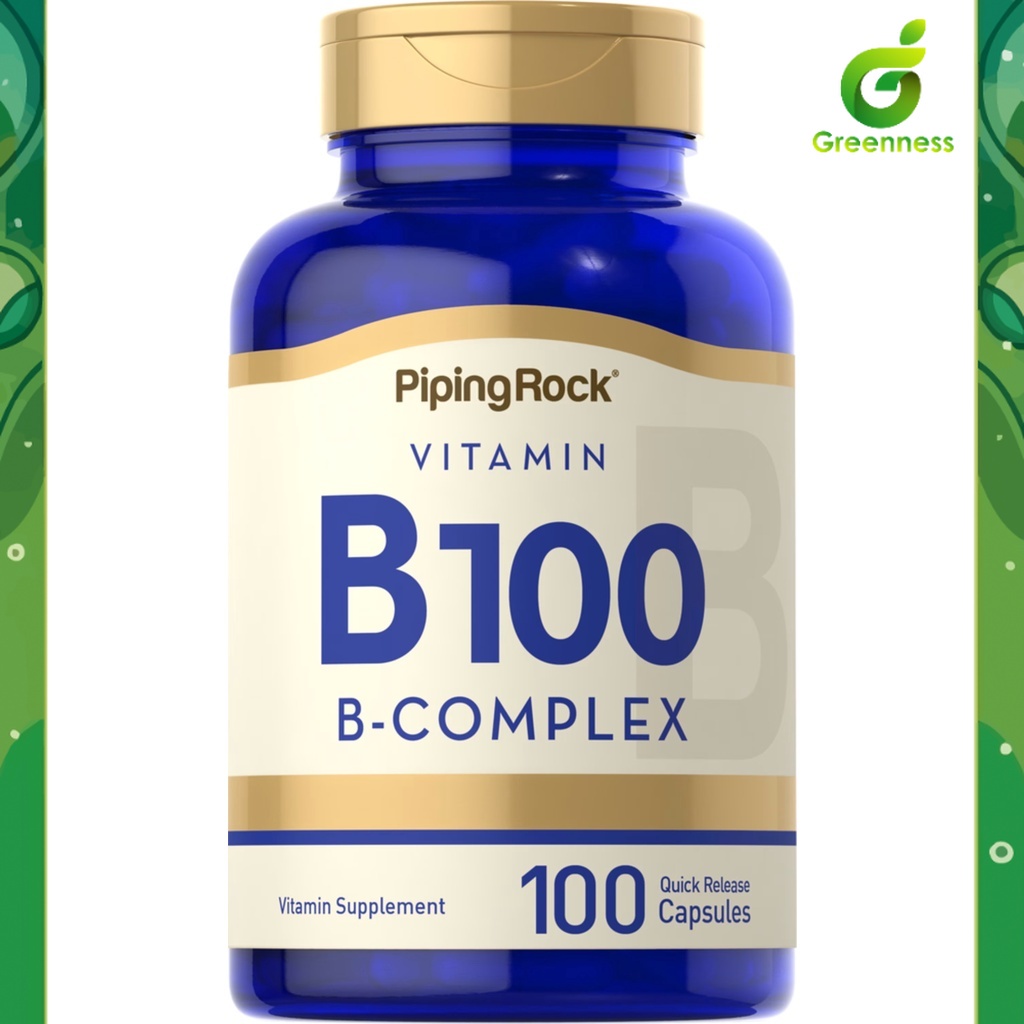 B-100 | Vitamin B Complex (100แคปซูล) วิตามินบีรวม B100
