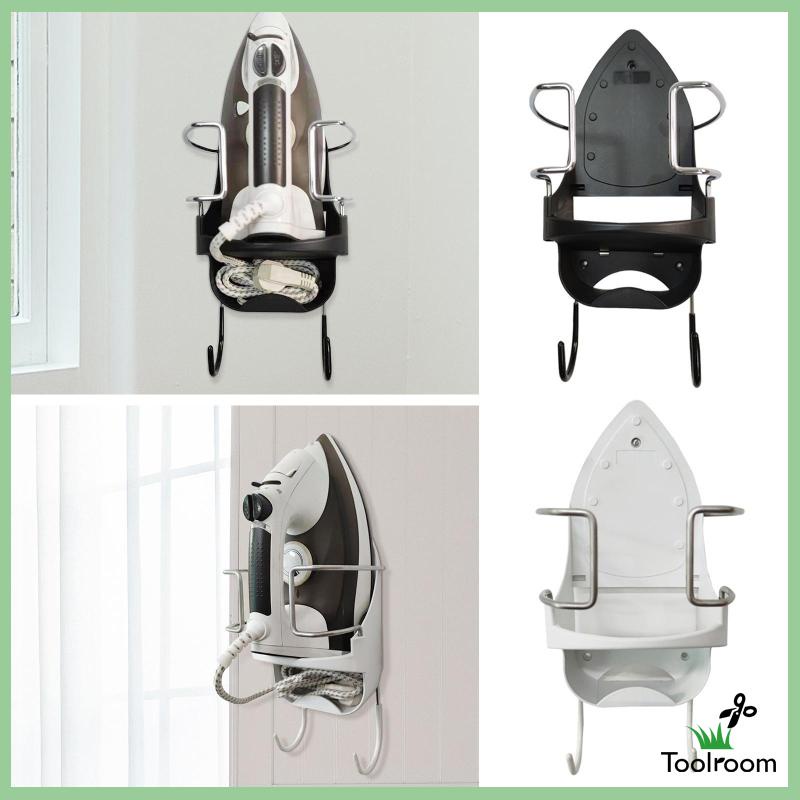 [ ที่วางเตารีด พร้อมตะขอติดผนัง ถอดออกได้ สําหรับตู้เสื้อผ้า