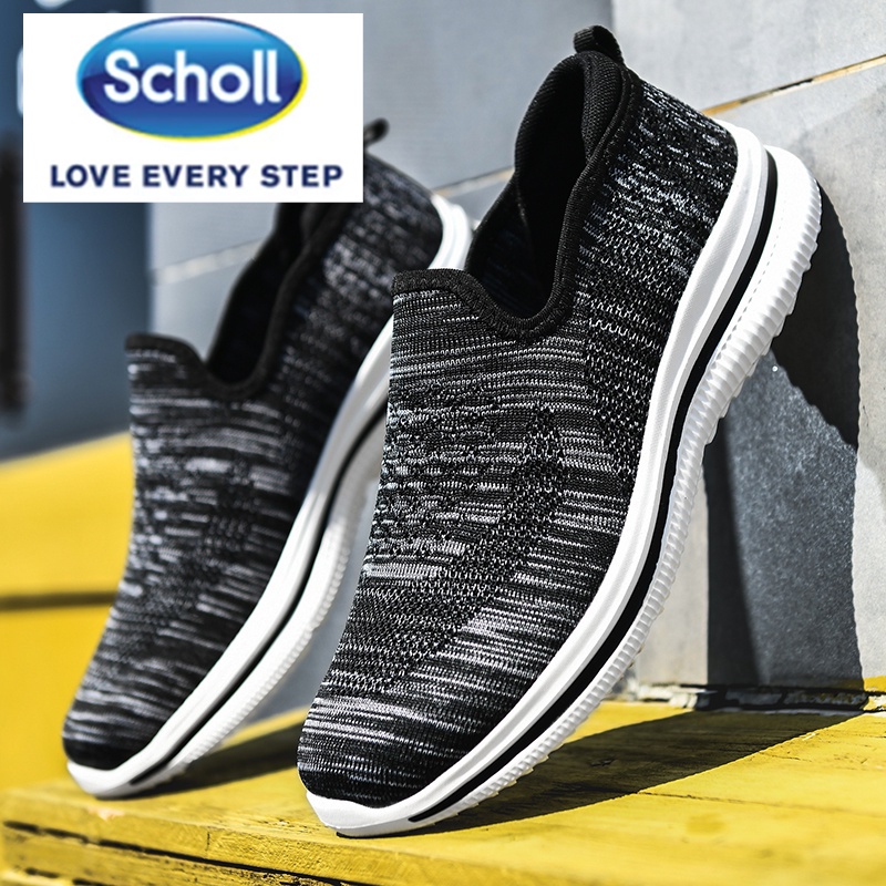 Scholl รองเท้ากีฬา รองเท้าผ้าใบ สลิปออน ส้นแบน สไตล์เกาหลี สําหรับผู้ชาย ไซซ์ 45 46 47 48 ราคา ถูกที่สุด ดีลบีเคเค แกลเลอรีภาพที่ 2