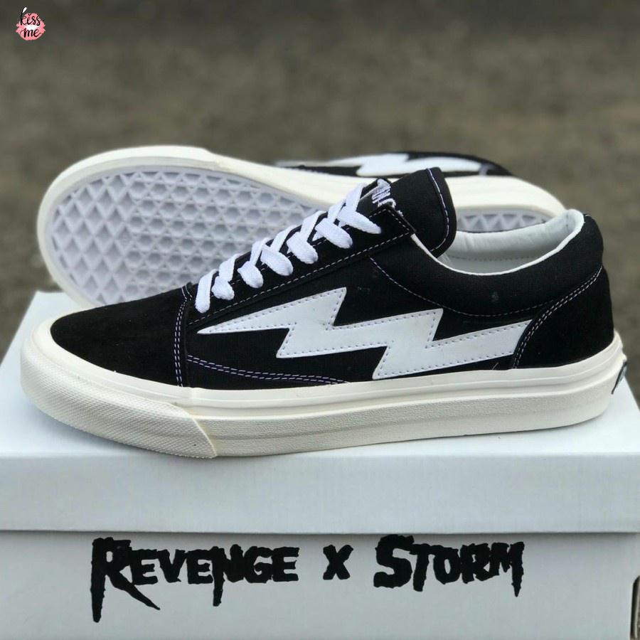 ส่วนลดใหญ่ของฉัน Revenge X Storm ขาวดำ - Vans Word Division UA Original Revenge X Storm สีดำสีขาว -