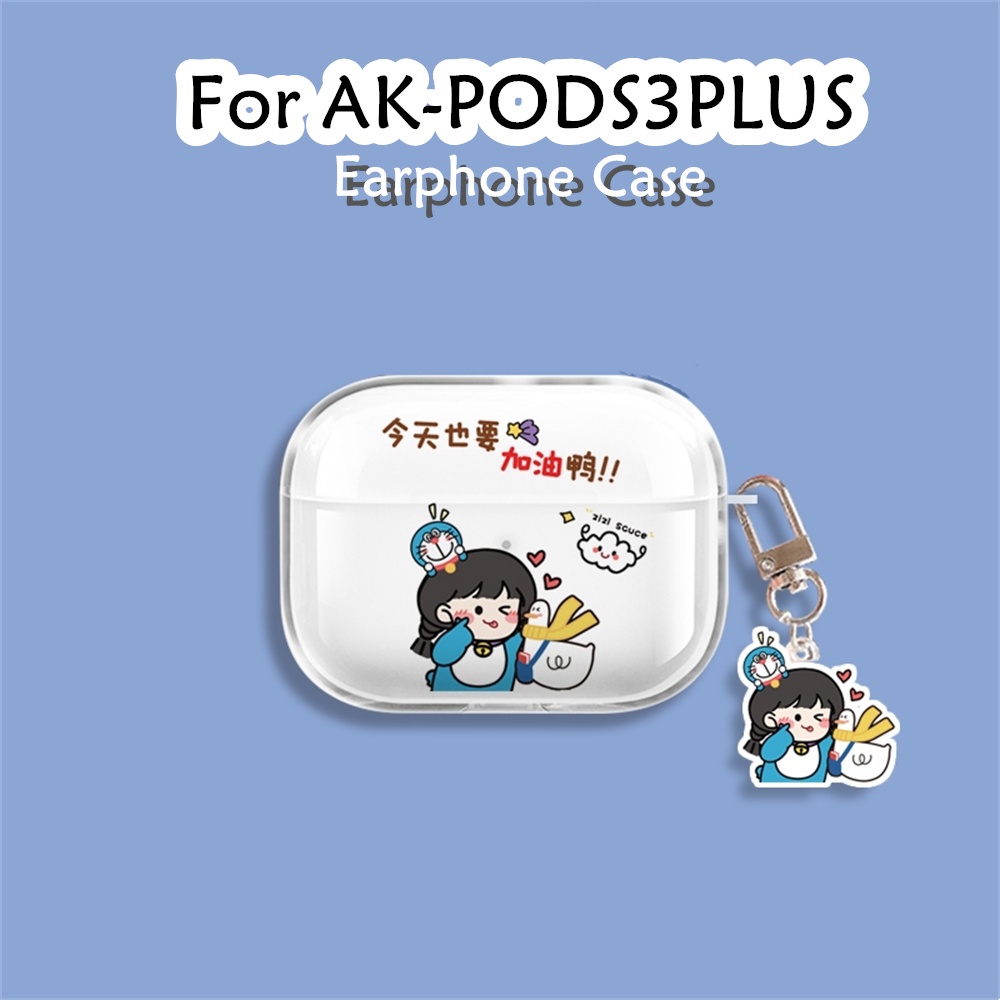 【คุณภาพสูง】เคสหูฟังซิลิโคนนิ่ม ลายการ์ตูนนวัตกรรม สําหรับ AK-PODS3PLUS