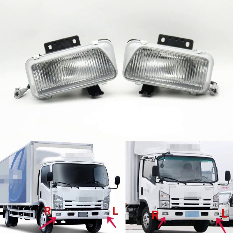 ไฟตัดหมอกกันชนหน้ารถยนต์สําหรับ Isuzu 700P ELF KV100 KV600 4HK1